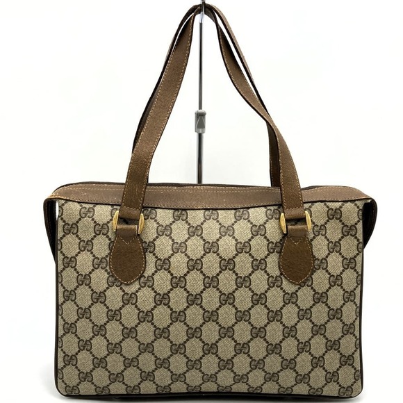 Gucci Line Sherry Brown Old Interlocking G - Picture 1 of 10